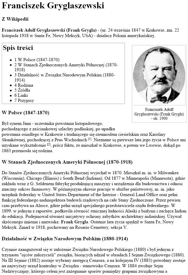 Franciszek Gryglaszewski - Wikipedia