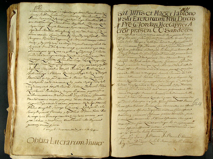 1687 Oblata Testamenti Gnosi Lesczynski