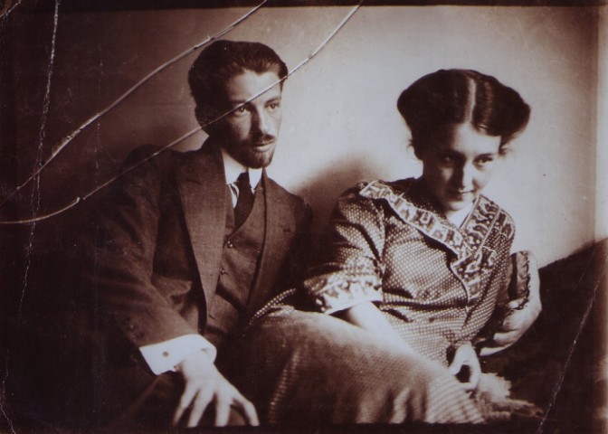 Roman Gryglaszewski i Janina z Scharffw Gryglaszewska